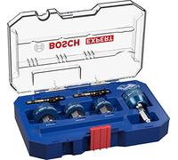 Bosch Professional 6 x Set de sierras de corona Expert Sheet Metal, para Láminas de acero, Láminas de acero inoxidable, 22-32 mm, Accesorios Taladro de impacto rotativo
