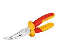 Bosch Professional alicate de punta larga curvada de 40° VDE de 200 mm (certificado hasta 1000 V, aislado con poliuretanos termoplásticos (TPU))