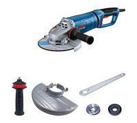 Bosch Professional amoladora angular con cable GWS 27-230 PR (potencia de 2700 W, Ø del disco: 230 mm, funciones de interruptor PROtection y Vibration Control, incl. cubierta protectora)
