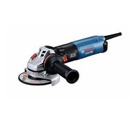Bosch Professional amoladora angular GWS 17-125 S (1700 W, incl. empuñadura auxiliar, cubierta protectora, cubierta protectora separación, filtro polvo, llave 2 agujeros, brida, tuerca tens.)
