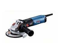 Bosch Professional amoladora angular GWS 17-150 S (1700 W, in mpuñadura auxiliar, cubierta protectora, cubierta protectora separación, filtro polvo, llave 2 agujeros, brida, tuerca tens.)