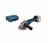 Bosch Professional 18V System GWS 18V-10 - Amoladora angular a batería (Brushless, Ø 125 mm, 9000 rpm, 2 baterías x 5.0 Ah, en L-BOXX)