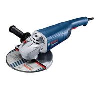 Bosch Professional amoladora angular GWS 20-230 P (incl. llave de dos agujeros, brida, tuerca de apriete, cubierta protectora, empuñadura auxiliar)