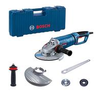 Bosch Professional amoladora angular GWS 27-230 PR (potencia: 2700 W, Ø de disco: 230 mm, interruptor PROtection, Vibration Control, in ubierta protectora, maletín)