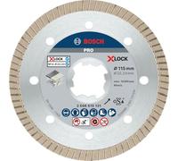 Bosch Professional - Disco de corte diamante Best para cerámica X-LOCK Extra Turbo Ø115 x 22,23 mm