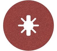 Bosch Professional Best - Disco de lija de fibra (para metales/inoxidable, X-LOCK, R780, Ø115 mm, grano 120, diámetro del orificio: 22,23 mm), Negro