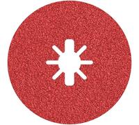 Bosch Professional Best - Discos de Lija de Fibra, para Metales/Inoxidable, X-LOCK, R780, Ø125 mm, Grano 36, Diámetro del Orificio 22.23 mm