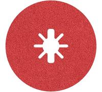 Bosch Professional Best - Discos de lija de fibra (para metales/inoxidable, X-LOCK, R780, Ø125 mm, grano 60, diámetro del orificio: 22,23 mm), Negro