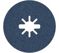Bosch Professional Best - Discos de lija de fibra (para metales, X-LOCK, R574, diámetro115 mm, grano 100, diámetro del orificio: 22,23 mm)