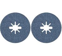 Bosch Professional Best - Discos de lija de fibra (para metales, X-LOCK, R574, diámetro115 mm, grano 60, diámetro del orificio: 22,23 mm) (Paquete de 2)