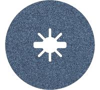 Bosch Professional Best - Discos de lija de fibra (para metales, X-LOCK, R574, diámetro125 mm, grano 60, diámetro del orificio: 22,23 mm)