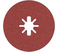 Bosch Professional Best - Discos de lija de fibra (para metales, X-Metall/Inox, R780, Ø125 mm, grano 80, diámetro del orificio: 22,23 mm), Negro