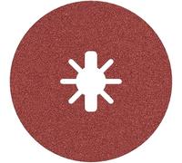 Bosch Professional Best - Discos de lija de fibra (para metales, X-Metall/Inox, R780, Ø125 mm, grano 80, diámetro del orificio: 22,23 mm), Negro