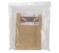 Bosch Professional Bolsas de papel para aspiradora, para GAS 35, en bolsa de plástico, Set de 5 Piezas
