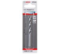 Bosch Professional Broca helicoidal HSS PointTeQ, para metal, 5 x 52 x 86 mm, accesorio de taladro