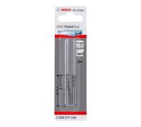 Bosch Professional Broca helicoidal PointTeQ HSS (2 piezas, para metal, 1,5 x 18 x 40 mm, accesorios para taladro), Paquete de 2 unidades, diámetro 1.5 mm
