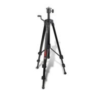 Bosch Professional BT 150 Trípode de Aluminio con Nivel de Burbuja para Láseres Cruzados y de Punto, Rosca 1/4"
