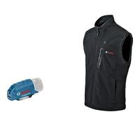 Bosch Professional chaleco calefactable GHV 12+18V XA (incl. adaptador de carga USB GAA 12V-21, sin batería) - Talla 3XL