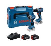 Bosch Professional Combo 18V - GSR 18V-65 + GDR 18V-215 + 2 Baterías GBA 5.0 Ah + GAL 18V-40 + L-BOXX (0615A50090)