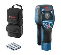 Bosch Professional Detector de Pared D-tect 120 (4 baterías AA x 1,5 V, Profundidad máx. 120 mm, Bolsa Protectora), Blue