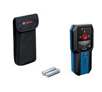 Bosch Professional detector de pared GMS 100-23 (profundidad de detección máx. de metal no magnético/metal magnético/cables con corriente/madera: 100/80/50 mm, 2 pilas AA, bolsa)