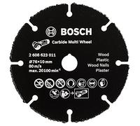 Bosch Professional Disco de corte Carbide Multi Wheel Multi Material, Ø 76 mm, accesorio para amoladora angular