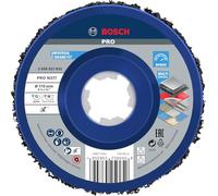 Bosch Professional Disco de limpieza X-LOCK N377, metal y acero inoxidable, diámetro 115.mm, accesorio de amoladora