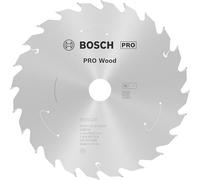 BOSCH Hoja de sierra para sierras inalámbricas; Estándar para Madera 160x20/15.875x1.5/1.0x24T 2608837676