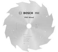 Bosch Professional Disco de sierra circular Standard for Wood (madera, 165 x 15,875 x 1,5 mm, 12 dientes, accesorio de sierra circular sin cable)