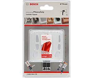 Bosch Professional Endurance for Heavy Duty Sierra de corona de carburo (Ø 76 mm, accesorios para taladro)