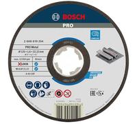 Bosch Professional Expert - Disco de corte recto (para metales, X-LOCK, Ø125 mm, diámetro del orificio: 22,23 mm, grosor:1,6 mm), Negro