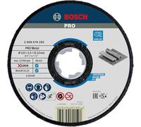 Bosch Professional Expert - Disco de corte recto (para metales, X-LOCK, Ø125 mm, diámetro del orificio: 22,23 mm, grosor:2,5 mm), Negro
