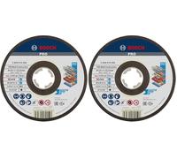 Bosch Professional Expert - Disco de corte recto (para MultiMaterial, X-LOCK, Ø115 mm, diámetro del orificio: 22,23 mm, grosor:1 mm), Negro (Paquete de 2)