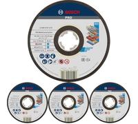 Bosch Professional Expert - Disco de corte recto (para MultiMaterial, X-LOCK, Ø125 mm, diámetro del orificio: 22,23 mm, grosor:1,6 mm), Negro (Paquete de 4)