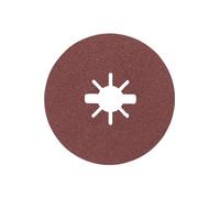 Bosch Professional Expert - Discos de lija de fibra (para metales, X-LOCK, R444, Ø115 mm, grano 60, diámetro del orificio: 22,23 mm)