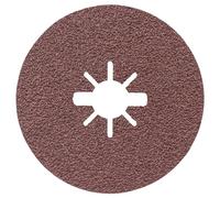 Bosch Professional Expert - Discos de lija de fibra (para metales, X-LOCK, R444, Ø125 mm, grano 24, diámetro del orificio: 22,23 mm)