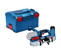 Bosch Professional GCB 18V-63 - Sierra de cinta a batería (18V, ancho de corte 63,5 mm, sin batería, en L-BOXX)