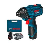 Bosch Professional GDR 120-LI Atornillador de impacto a batería (2x1,5Ah; case) /06019F0001