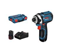 Atornillador de Impacto BOSCH GDR 12V-105 (2 x 2,0 Ah + GAL12V-40 + L-Boxx 102)