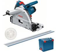 Bosch Professional GKT 55 GCE + FSN 1400 - Sierra de sable (165 mm, incluye maletín de 1400 W)