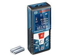 Bosch Professional GLM 500 Medidor láser de distancias (alcance 0.05 - 50 m, inclinómetro 0 - 360°, precisión de medición: +/- 1.5 mm, 2 baterías AAA, en caja)