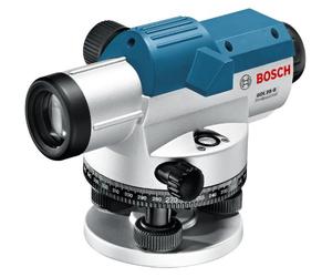 Bosch Professional GOL 20 G - Nivel óptico, 20 aumentos (maletín de transporte, en gonios, regla graduada GR 500)