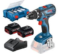 Bosch Professional GSR 18V-28 06019E610C Akku-Bohrschrauber 18V 4.0Ah Li-ION INCLU. 2. Batería recargable con Zube