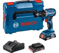 Bosch Professional GSR 18V-45- Taladro/Destornillador Inalámbrico - 2 x 2,0Ah