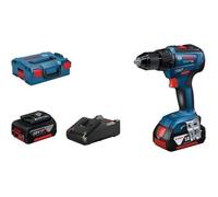 Bosch Professional GSR 18V-55 Taladro Atornillador a Batería Sin Escobillas 18V 2x4Ah Li-ion Mandril Metálico L-BOXX