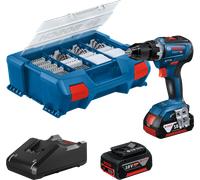 Bosch Professional GSR 18V-55 - Taladro Atornillador Inalámbrico - 2 x 4.0Ah incl. accesorios