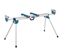 Bosch Professional GTA 3800 - Mesa de trabajo para ingletadora (extensión 3,9 m, capacidad carga 250 kg, ruedas desmontables)