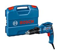 Bosch Professional GTB 6-50 - Atornillador para placa de yeso (0-5000 rpm, 650 W, Ø máx. tornillo 6 mm, tope retráctil, en maletín)