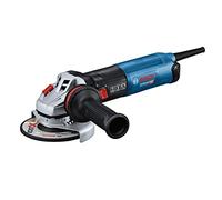 Bosch Professional GWS 17-125 SB - Amoladora angular (Ø 125 mm, 1700 W, especial metal, vel. regulable 2800 - 11500 rpm, freno)