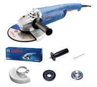 Bosch Professional GWS 2200 P - Amoladora angular (Ø 230 mm, 2200 W, 6500 rpm, PROtection)
